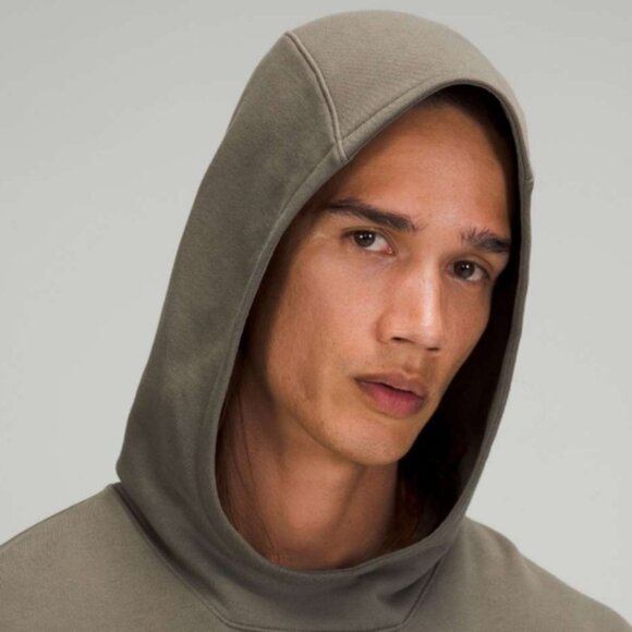 Lululemon French Terry Oversized Hoodie Grey Sage Size Large - Picture 4 of 10